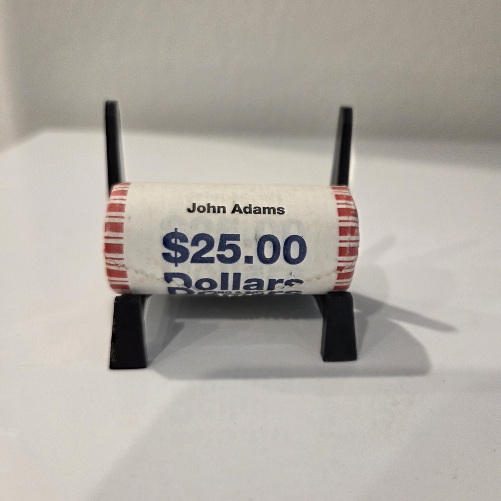 Roll of 2007 John Adams Gold Dollar - Roll of 25 - 2nd President